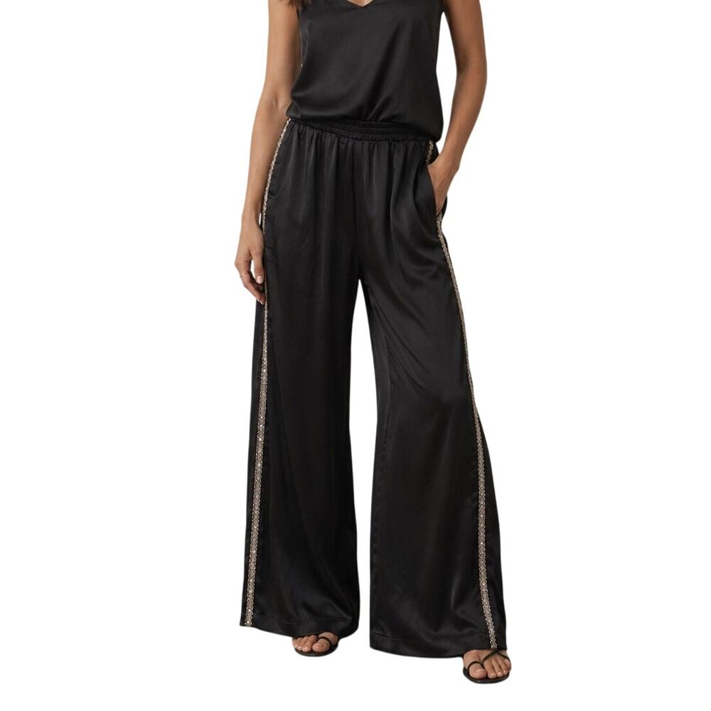 Joh Crystal Embellished Sateen Joggers